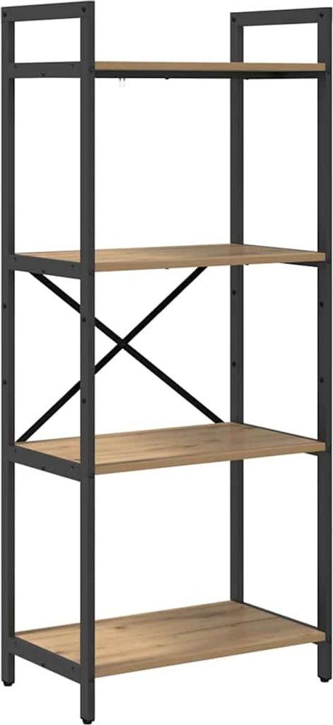 Bücherregal Artisan-Eiche 56 x 34 x 133,5 cm Holzwerkstoff