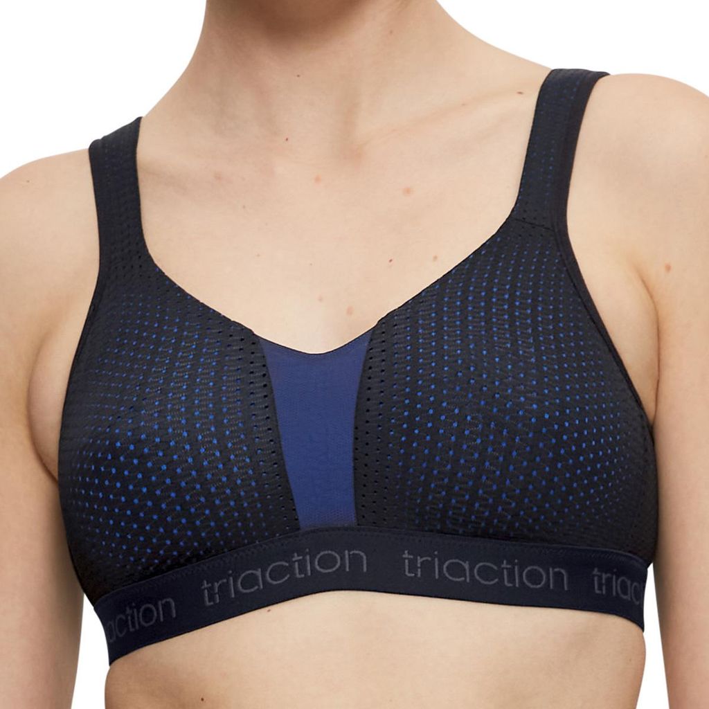 Triumph Damen Sport-BH Triaction Energy Lite - BLACK - Größe 70E