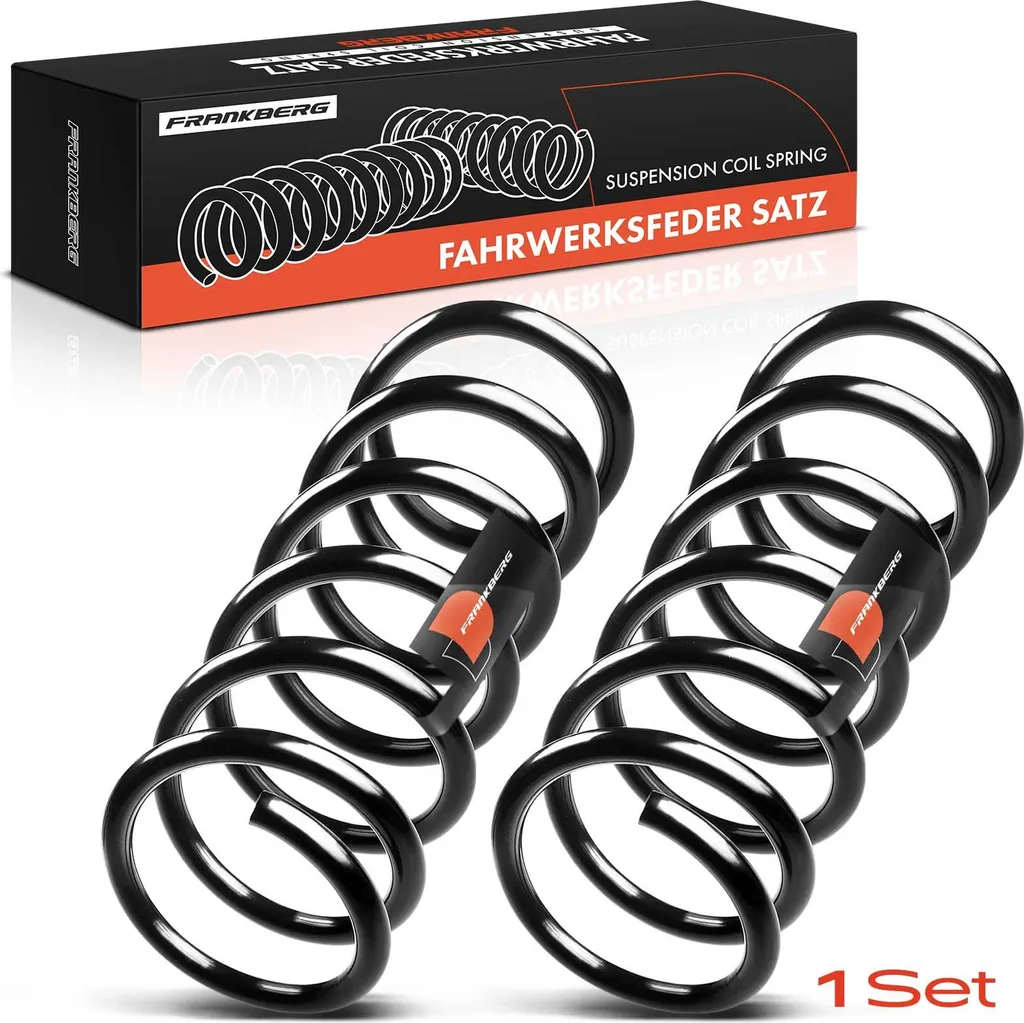 2 Ressorts de Suspension Arrière Frankberg pour Ford Focus III 2.0L