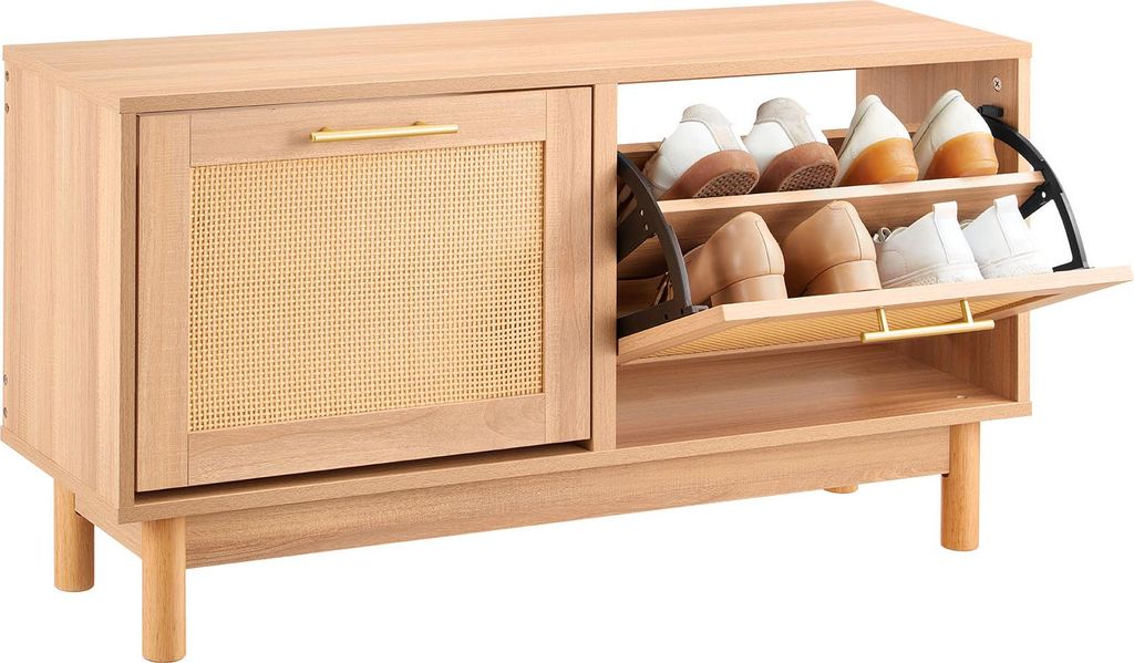 Ławka Z Półką Na Buty Vevor 100X30X53 Cm Mocna Do Zdjęcie produktu 