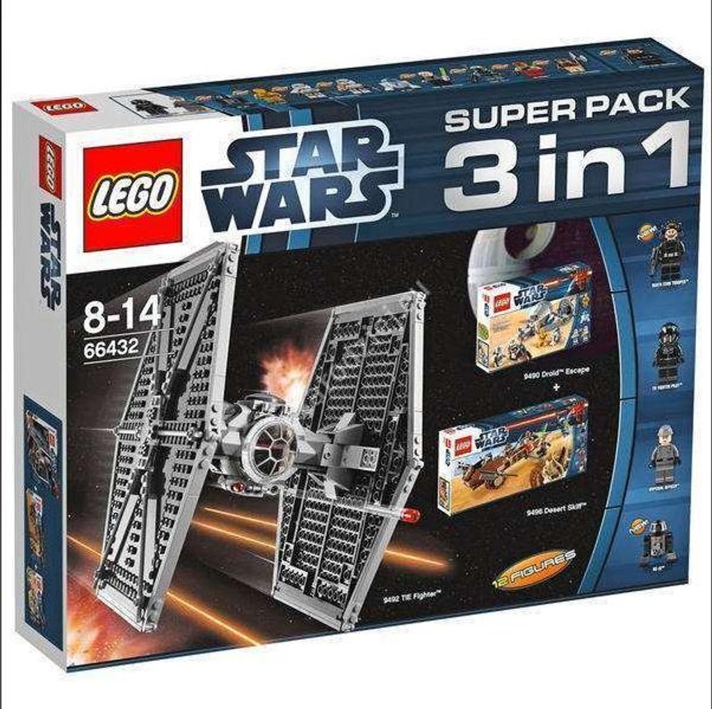 Lego Star Wars 66432 3In1 Super Pack 9492+9490+9496 Produktbild 