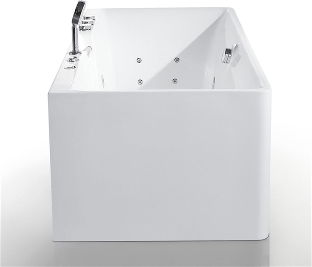Whirlpool Badewanne Wanne Luxus Wannen Badewannen Relax mit Griff 150x80