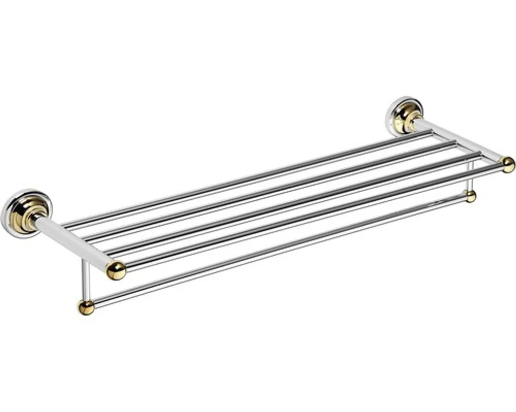 Porte-serviettes mural compact RETRO pour optimiser petite salle bain