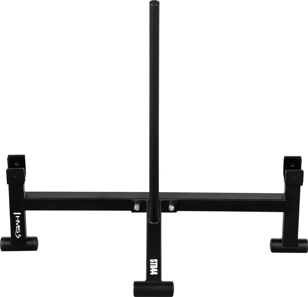 Cric de soulevé de terre robuste en acier avec levier ergonomique noir - 5