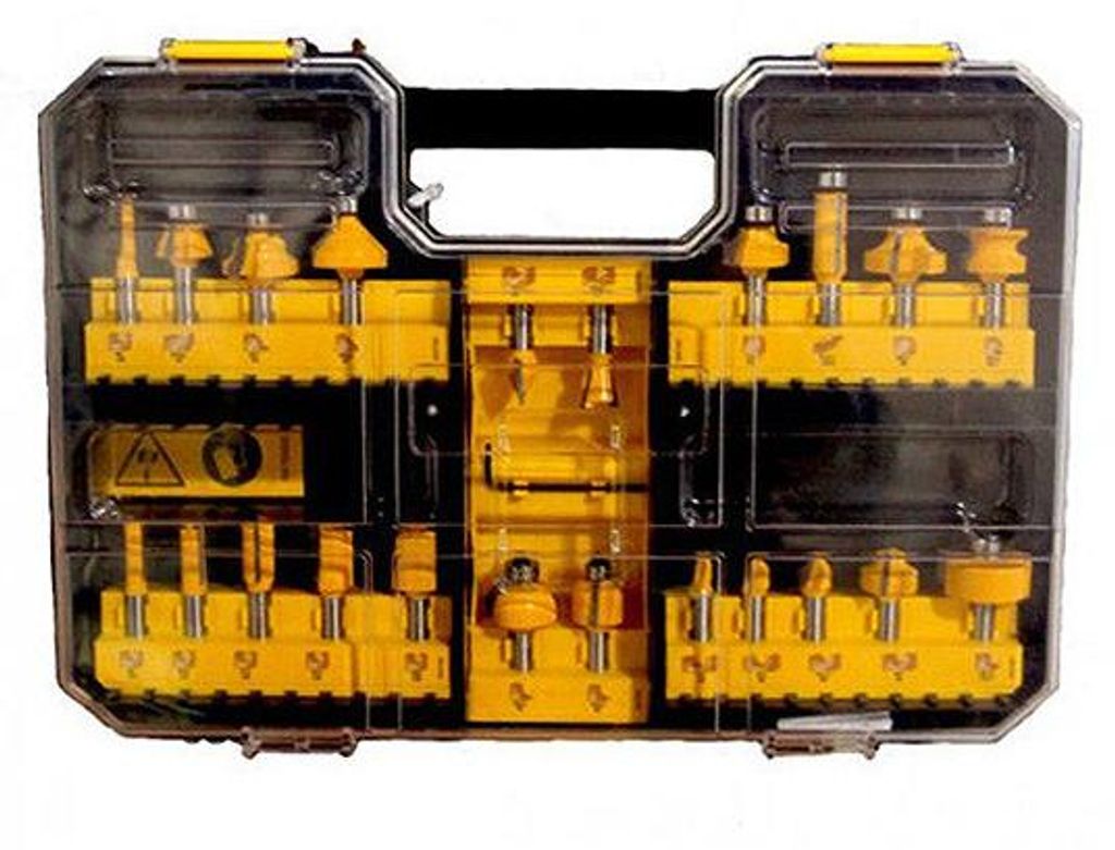 Coffret de 22 fraises de défonceuse DEWALT DT90017-QZ Image du produit 