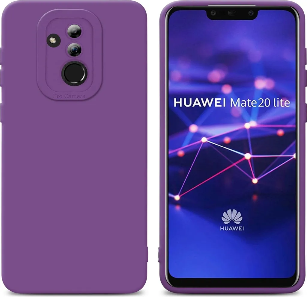 Custodia Huawei Mate 20 Lite Viola Cadorabo - Cover Sottile in TPU