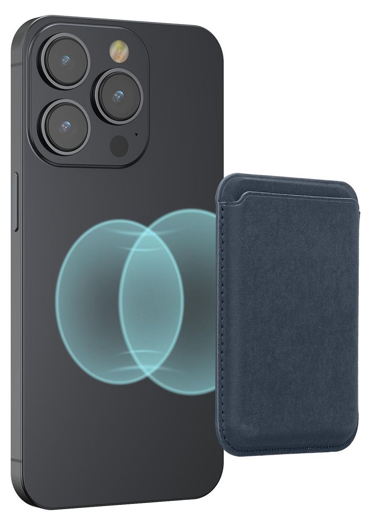 kwmobile Wallet Kartenhalter kompatibel mit Apple iPhone 16 Produktbild 