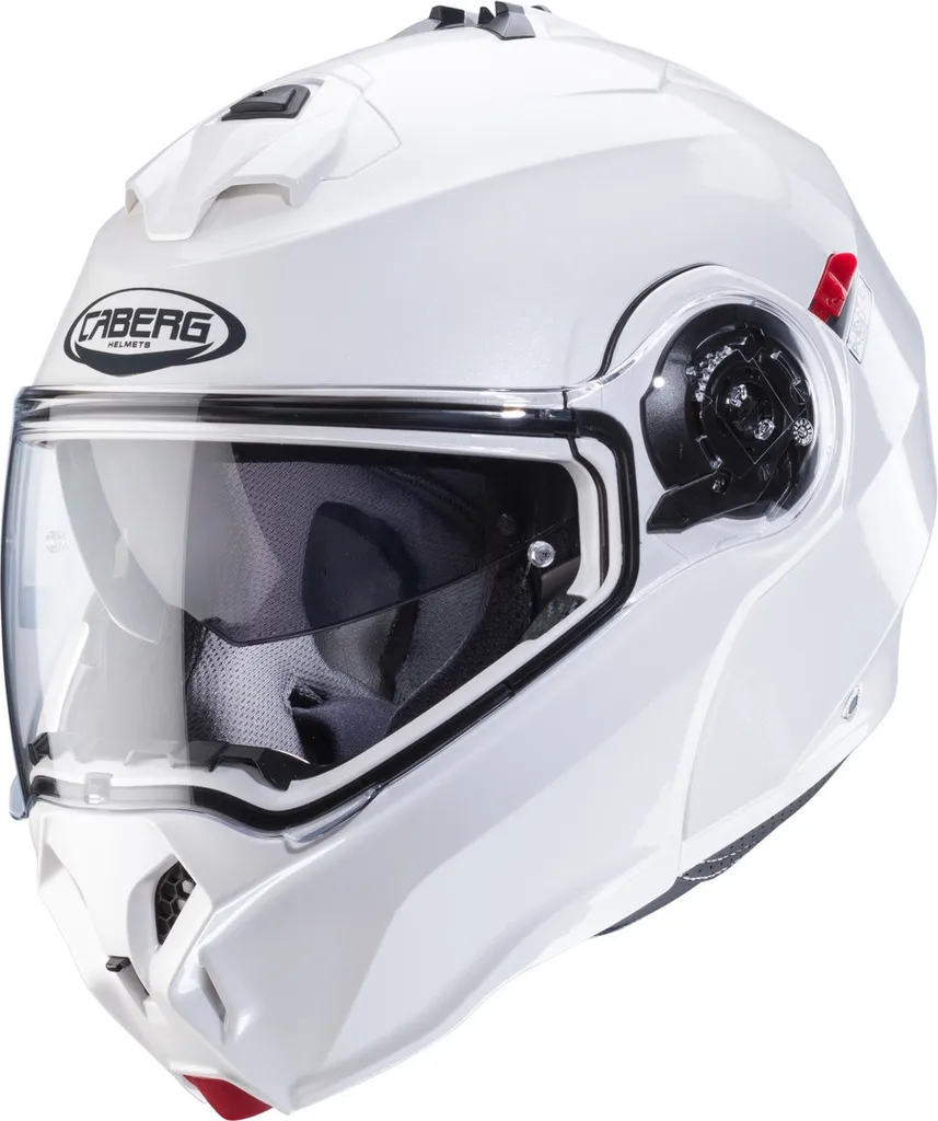 Casque Moto Modulable Caberg Duke Evo L - Blanc Pliable 59/60 cm