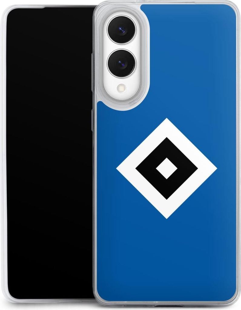 DeinDesign Slim Hülle für Samsung Galaxy S25 Edge Silikon Case Ultra Dünn Handyhülle HSV Hamburger SV Logo