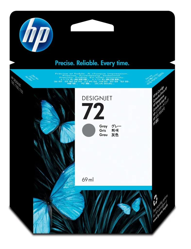 Cartouche HP 72 Gris C9401A : finissez-en avec les bavures sur plans