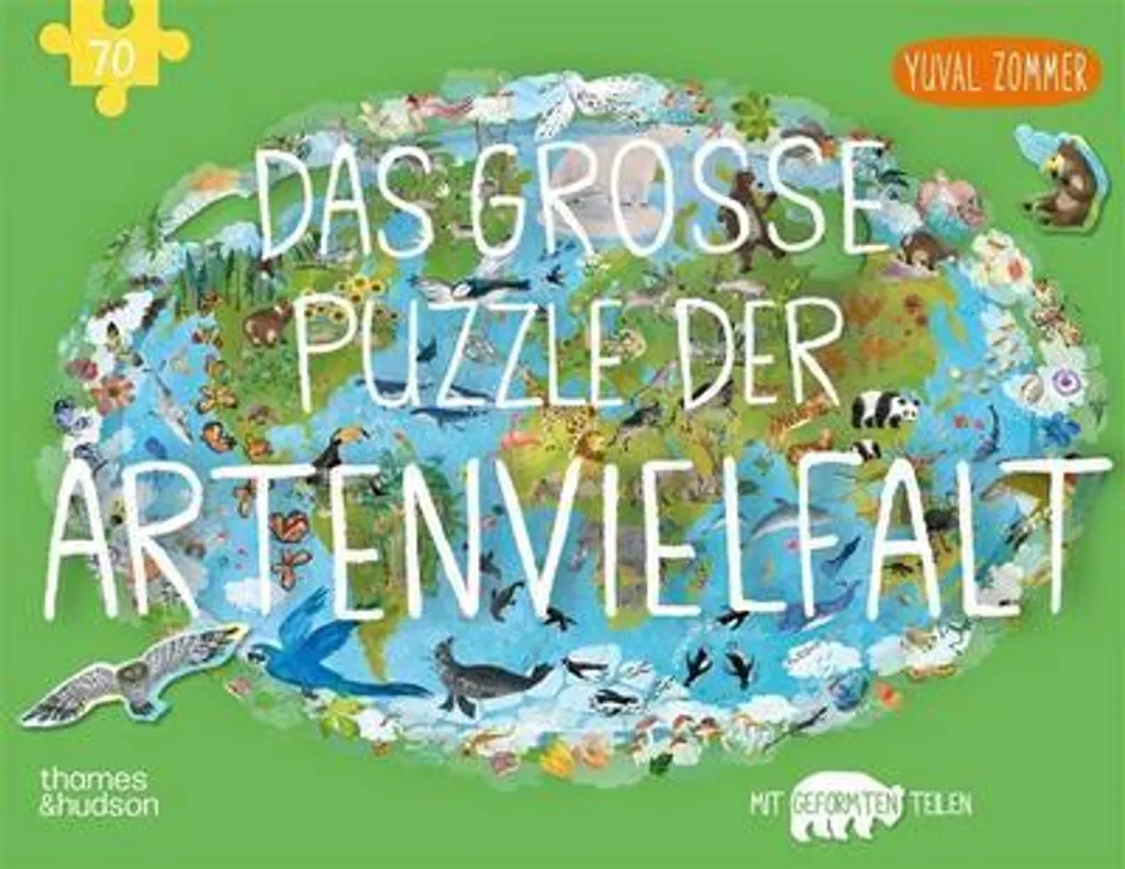 Grand puzzle biodiversité illustré 1500 pièces avec détails naturalistes