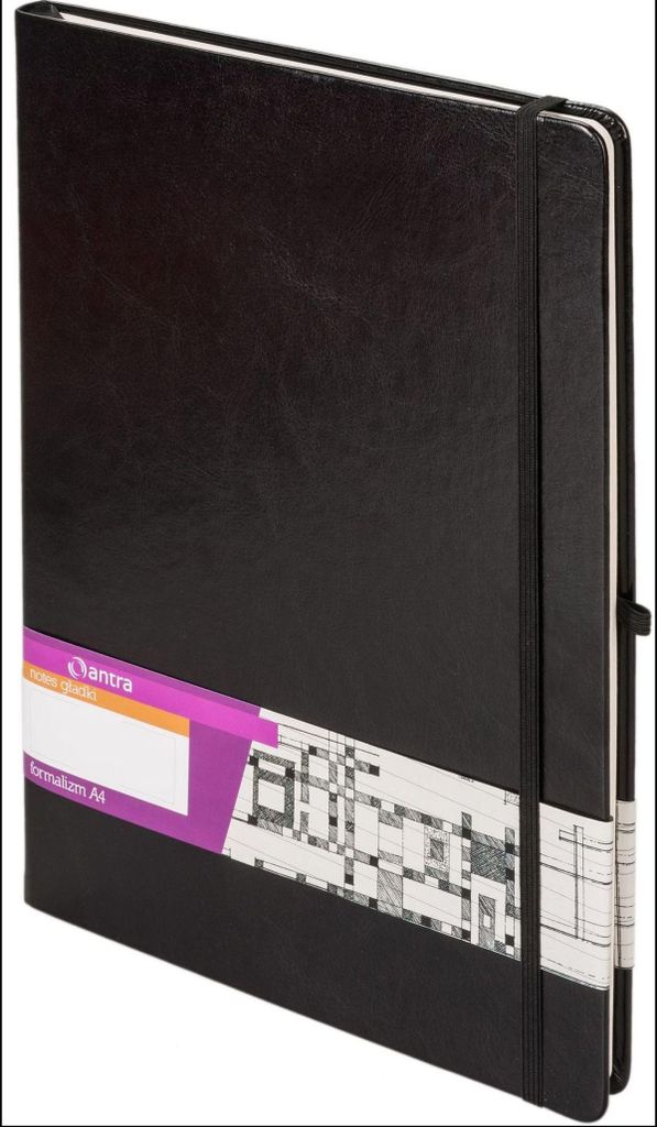 Formalizm A4 Notizblock glatt Schwarz