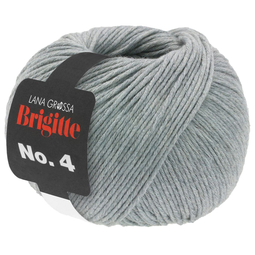 Lana Grossa Brigitte No.4 018 Hellgrau 50g Produktbild 