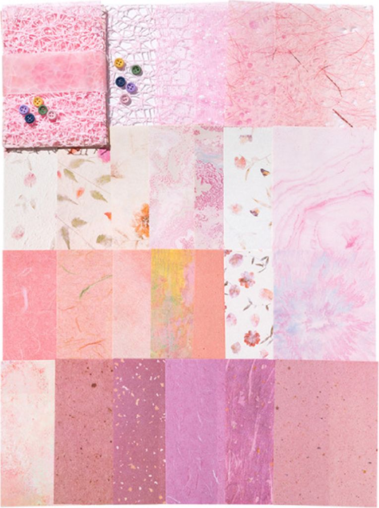 Retro-Stil DIY Scrapbook Papier Dekoration Mesh Stoff sortiert Set Scrapbooking Planer Junk Journal Supplies
