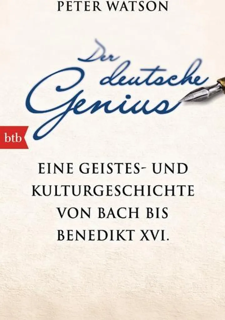 Livre d'histoire Der deutsche Genius, l'encyclopédie culturelle