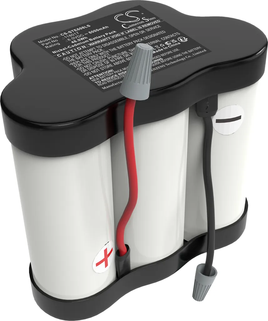 Batterie pour Stahl ECOLUX 6608/5 idéal pour Maintenance et Travaux