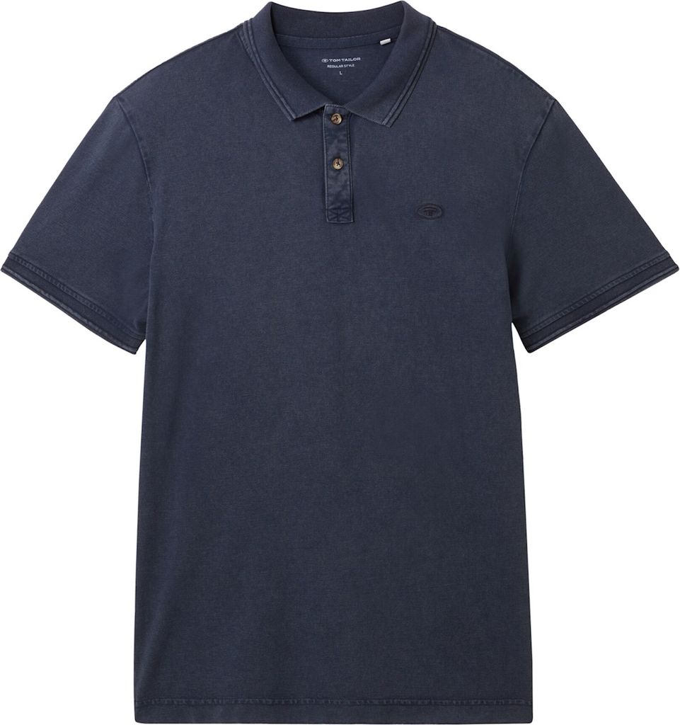 TOM TAILOR Polohemd für Männer mit kurzen Ärmeln, S