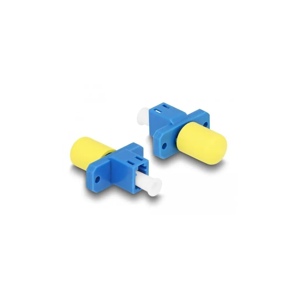 Adaptateur Fibre Optique LC vers ST Simplex Coupleur Hybride Traversée