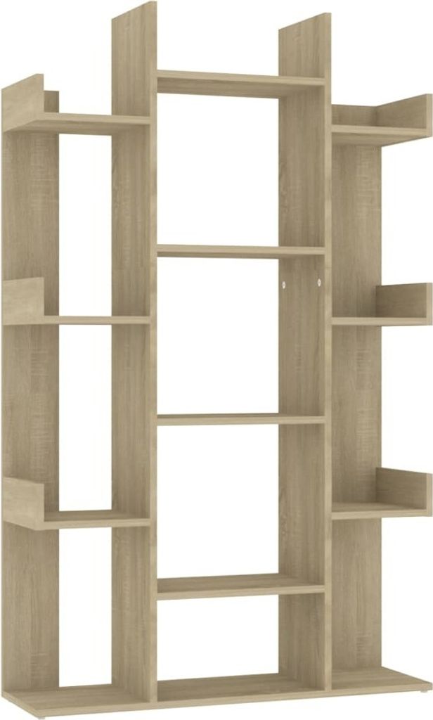 Libreria rovere Sonoma 86x25,5x140 cm Materiale a base di Immagine del prodotto 