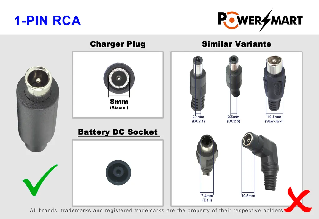 Chargeur Rapide 42V 2A PowerSmart compatible Ninebot ES1 ES2 ES4 et E22E - 8
