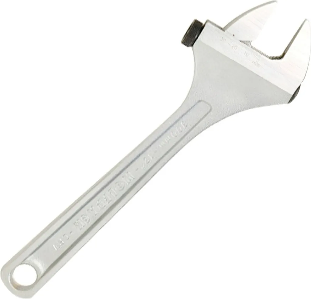 Clé à fourche réglable Maurer vis 10 idéale pour plomberie et mécanique