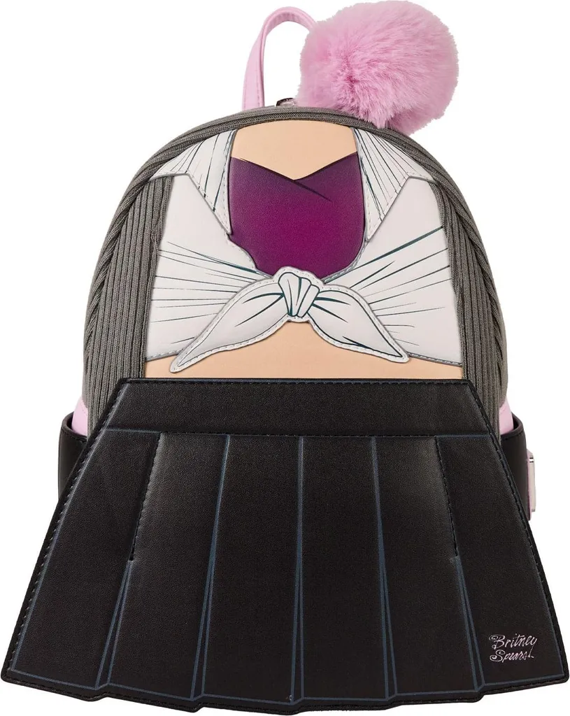 Sac à Dos Femme Loungefly Britney Spears Rose Style Écolière Y2K
