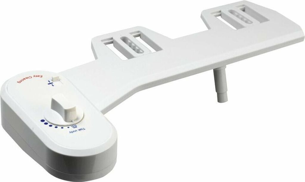 Aqualine EASY CLEANING Dusch-WC Aufsatz für Kaltwasser, Polypropylen