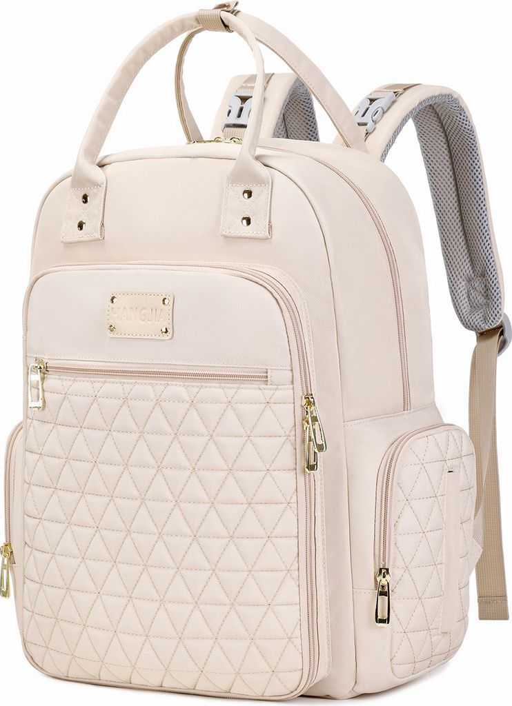 MODFU Wickeltasche Rucksack Großer Wickelrucksack mit Multifunktions-Babytaschen und mobiler Wickelauflage - Schnullerhalter und Kinderwagengurte ...