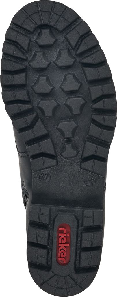 Rieker Schnürstiefel - Tiefschwarz Kunstleder Größe: 39 Produktbild 7