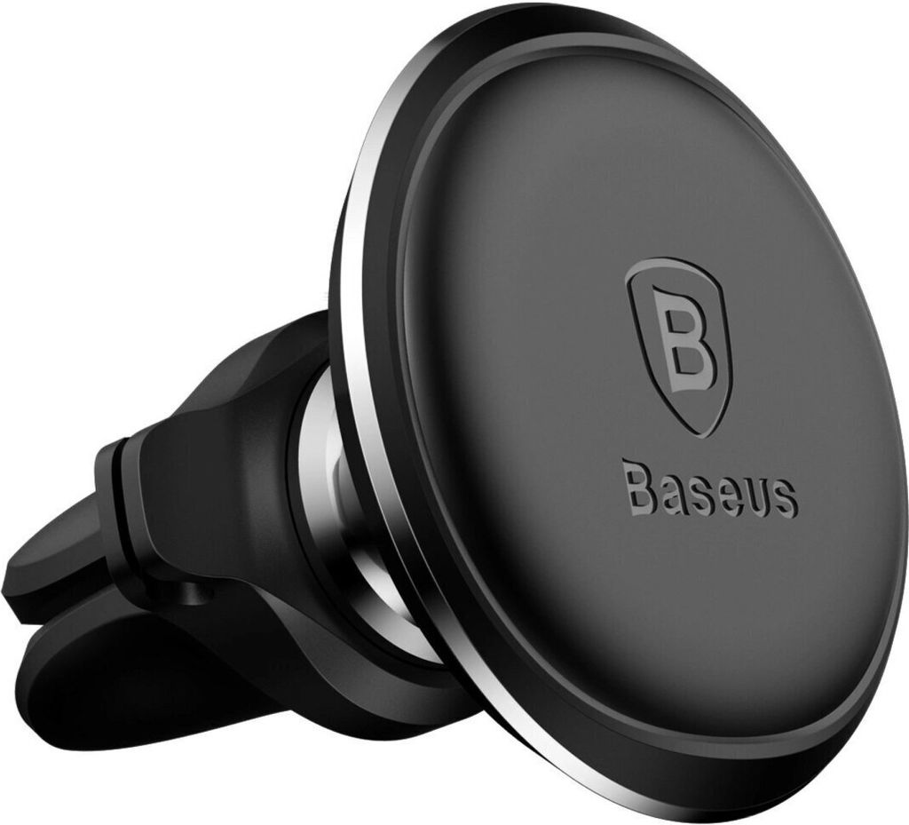 Magnetic Car Holder with Cable Clip Baseus Air Vent, Universal, Black C40141201113-00