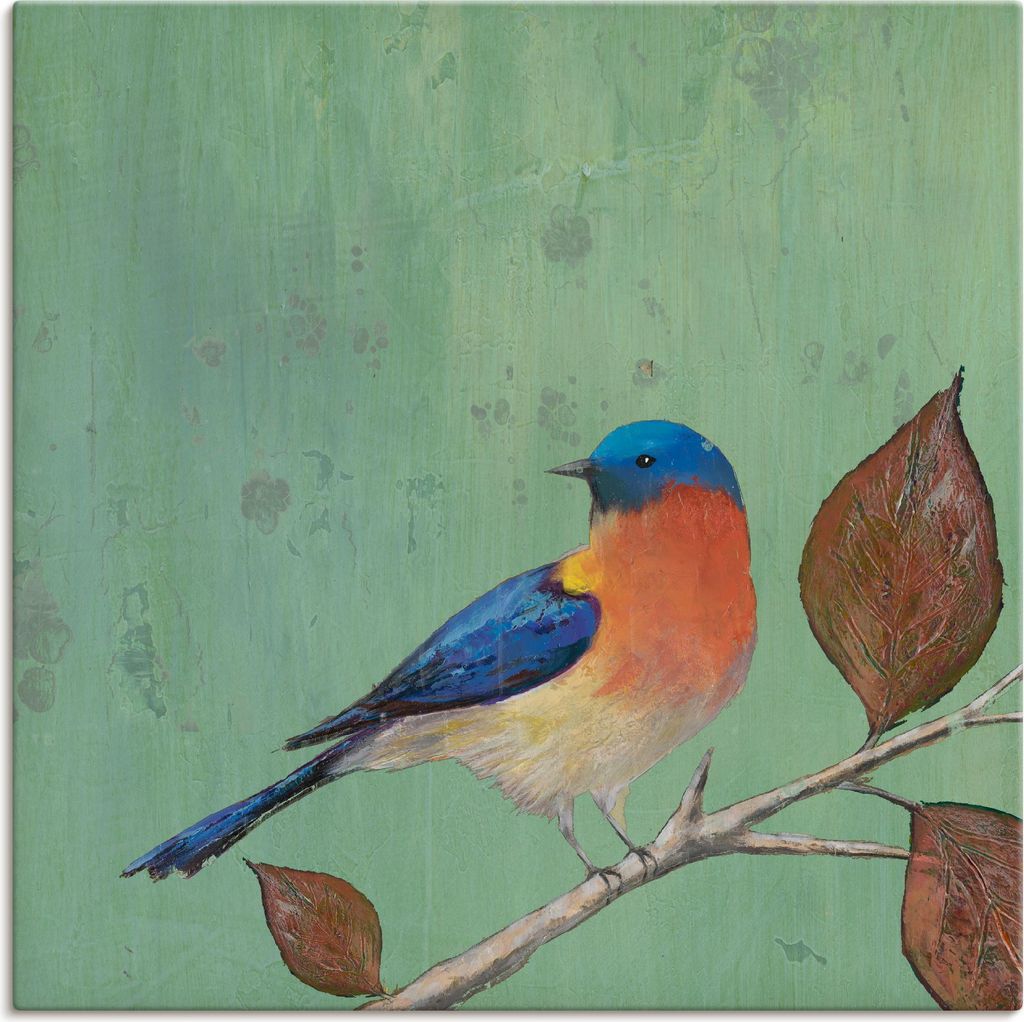 ARTland Leinwandbild Ruhefluss II Größe: 70x70 cm