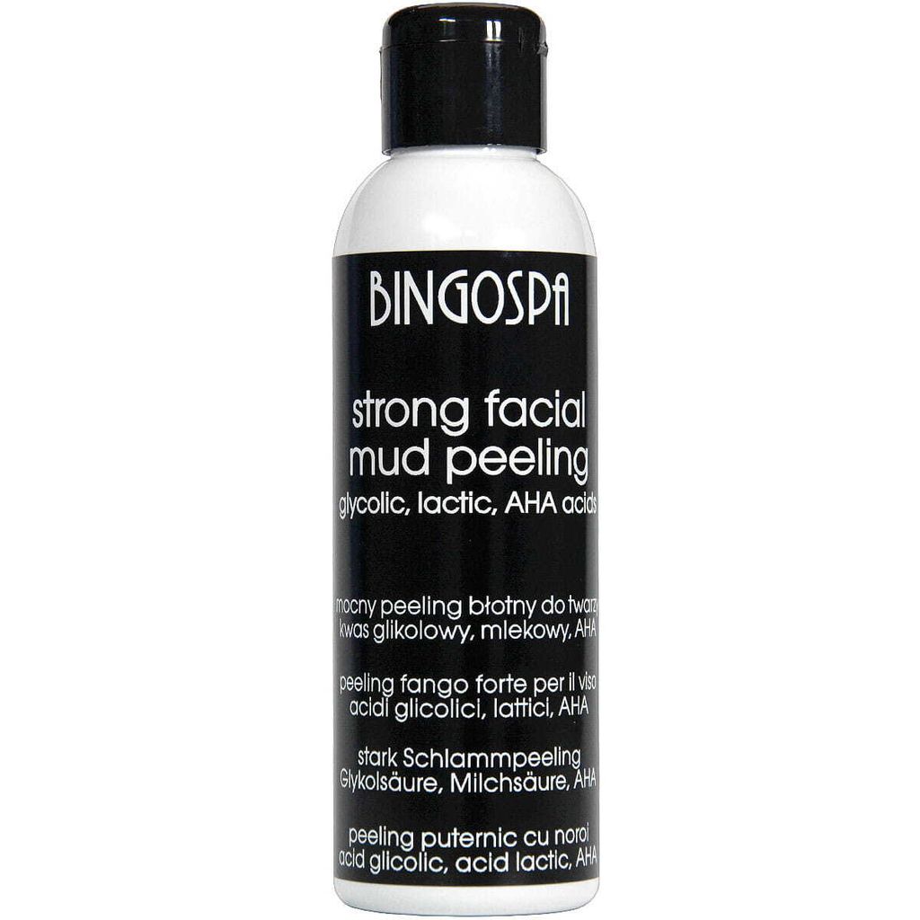 BINGOSPA Strong Mud Peeling with Glycolic Acid, Lactic Acid and AHA 120g