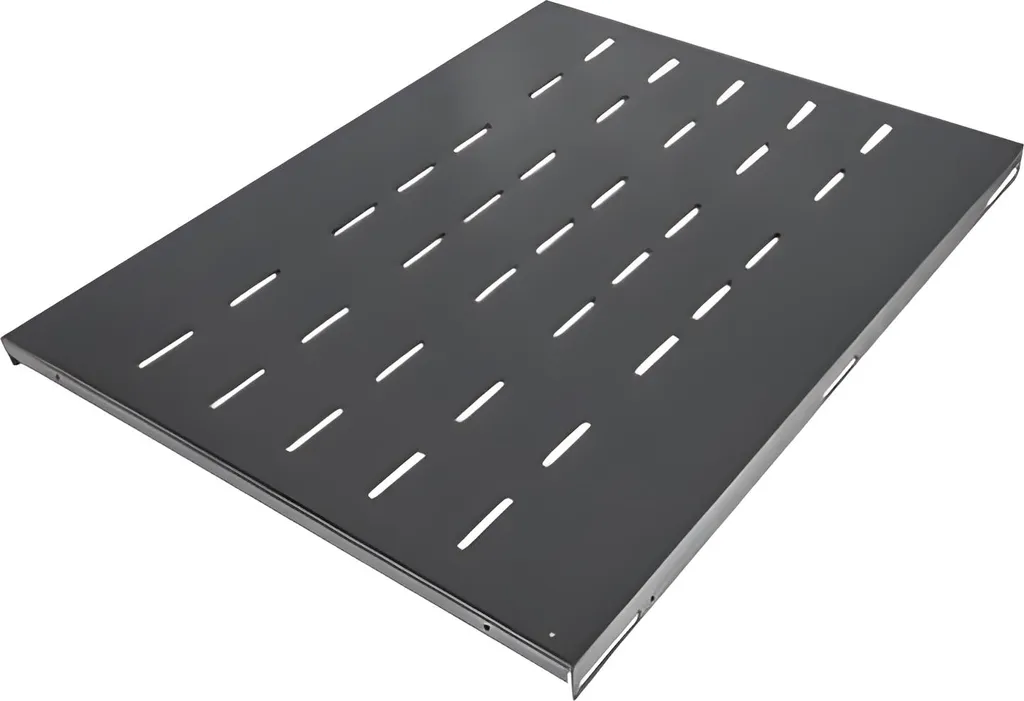 Tablette 1U Renforcée 100kg INTELLINET 483x600mm pour Matériel Lourd
