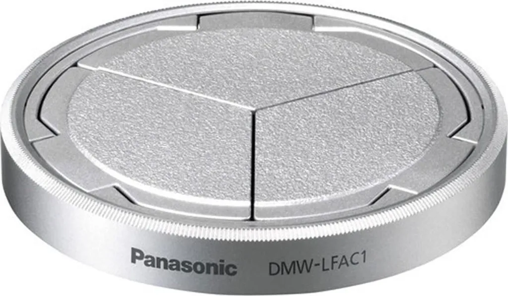 Capuchon d'Objectif Automatique Panasonic DMW-LFAC1 Argent pour LX100
