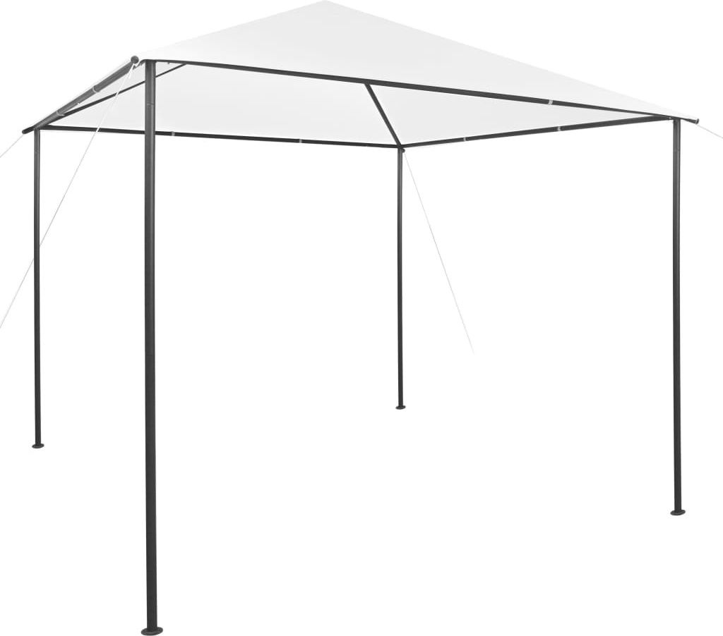 "2026 Promotion" Pavillon 3x3x2,9 m Weiß 180 g/m² - Pavillons & Partyzelte CC5895