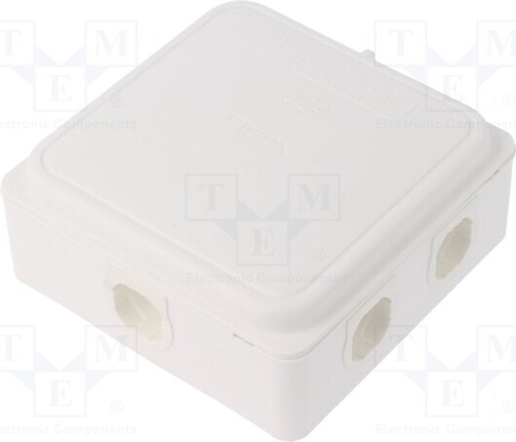 1x Gehäuse: Verbindungsdose Y: 110mm Z: 49mm X: 110mm JB 2.5 WH Elektro-Installa