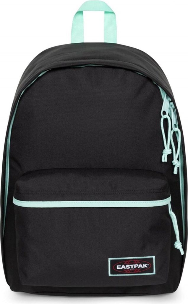 EASTPAK Schulrucksack Rucksack mit Laptopfach Out of Office 27L Kontrast Polar schwarz