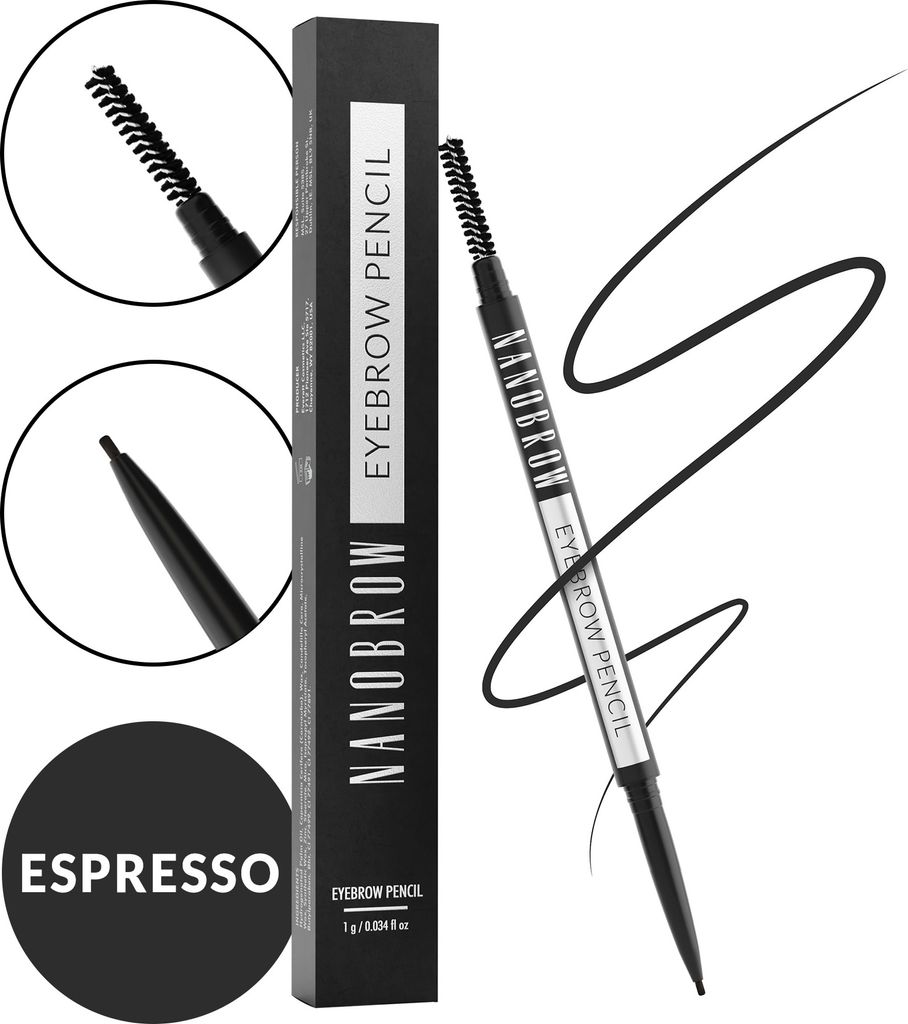 Augenbrauenstift Nanobrow Eyebrow Pencil Espresso - Stift zum präzisen