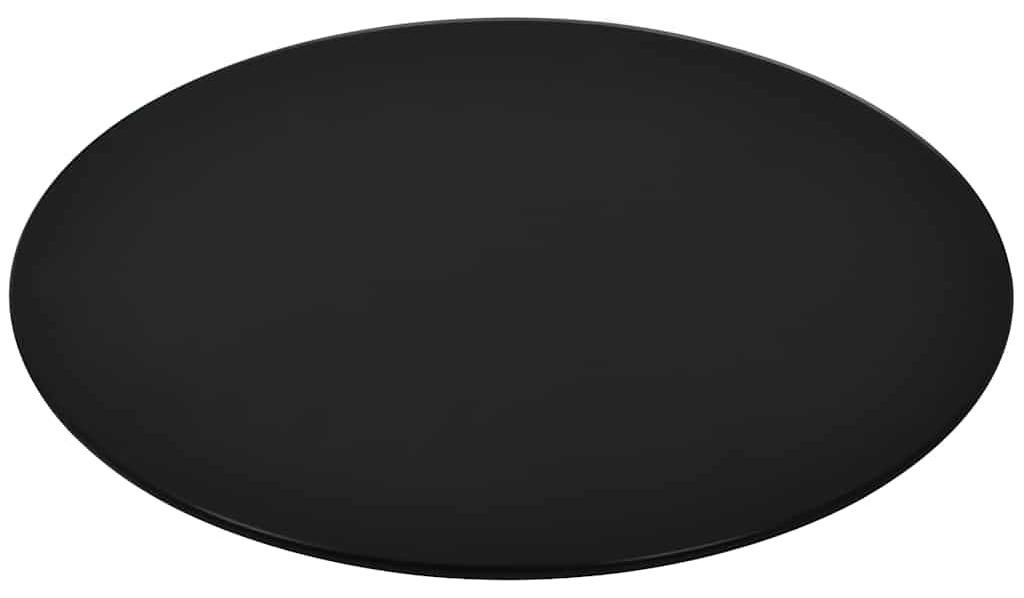 vidaXL Tischplatte aus gehärtetem Glas Rund 800 mm Produktbild 
