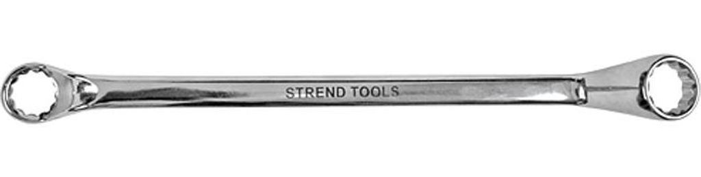 Schlüssel HR32508, 13x17 mm - DIN838, Ringschlüssel, 75° gekröpft, Cr-V