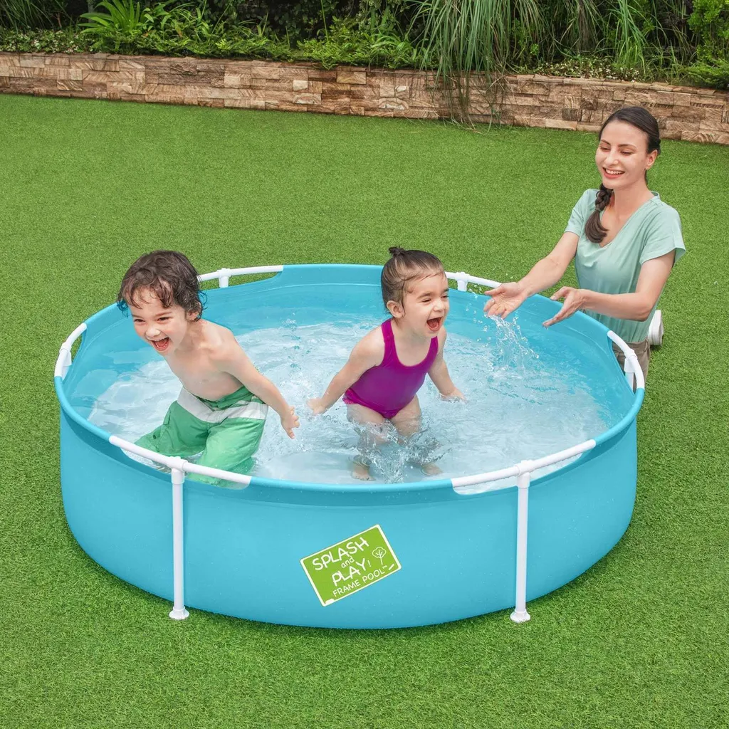 Piscine Enfant 152 cm Bestway My First Frame Pool à Structure Acier - 22