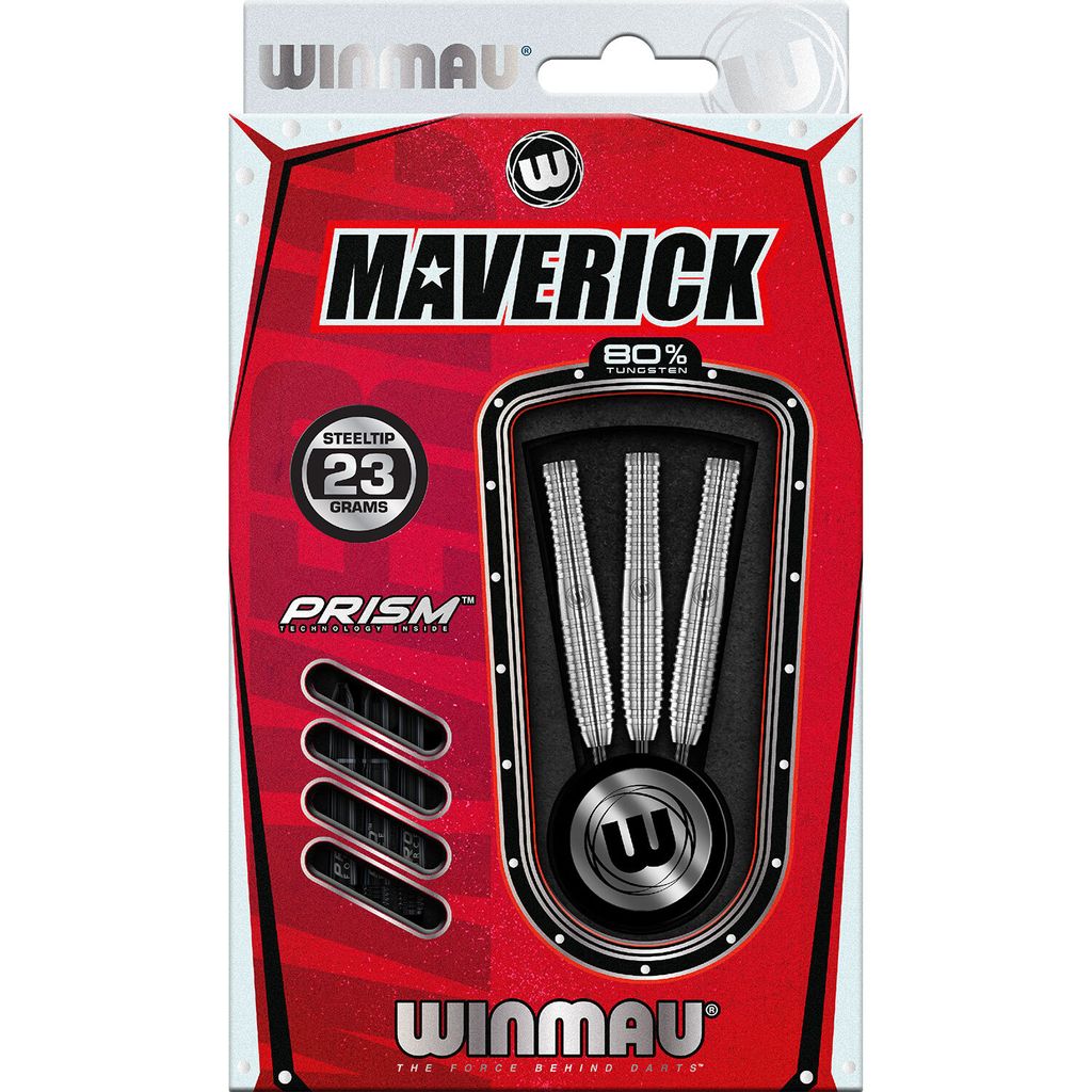 Rzutki Winmau Maverick z końcówką ze stali wolframowej 80% Zdjęcie produktu 