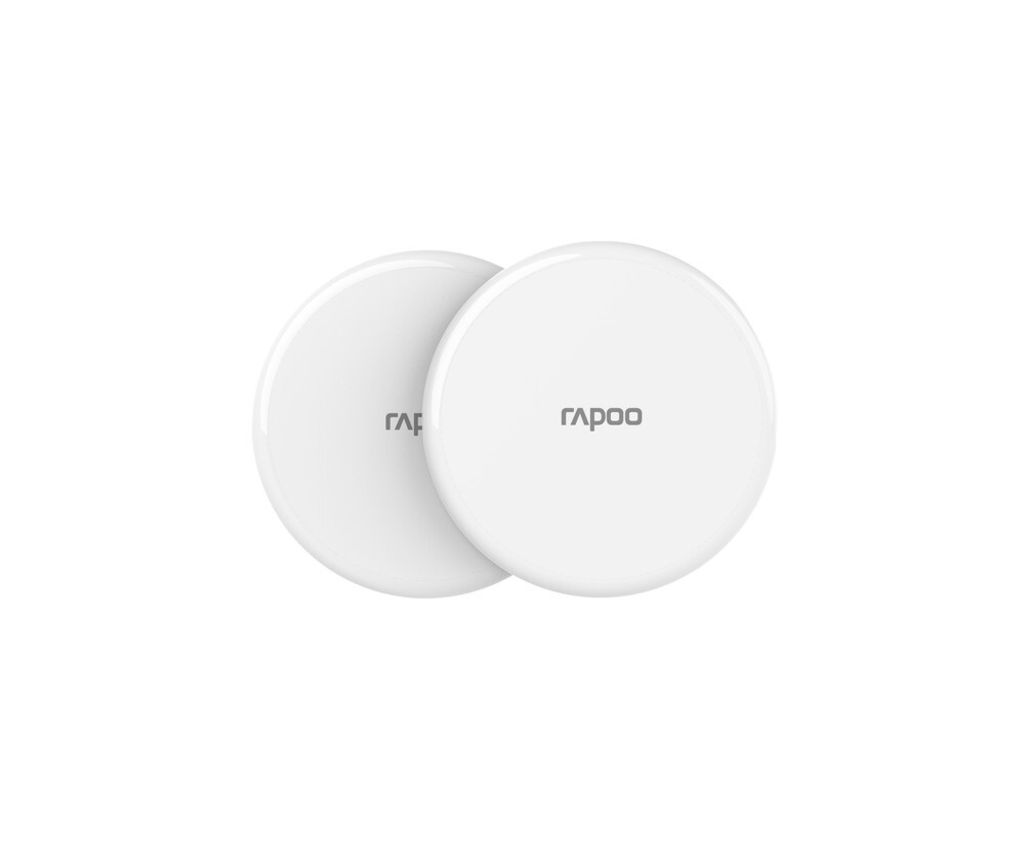 Rapoo XC105 2er-Set, Weiß Kabelloses QI-Ladegerät