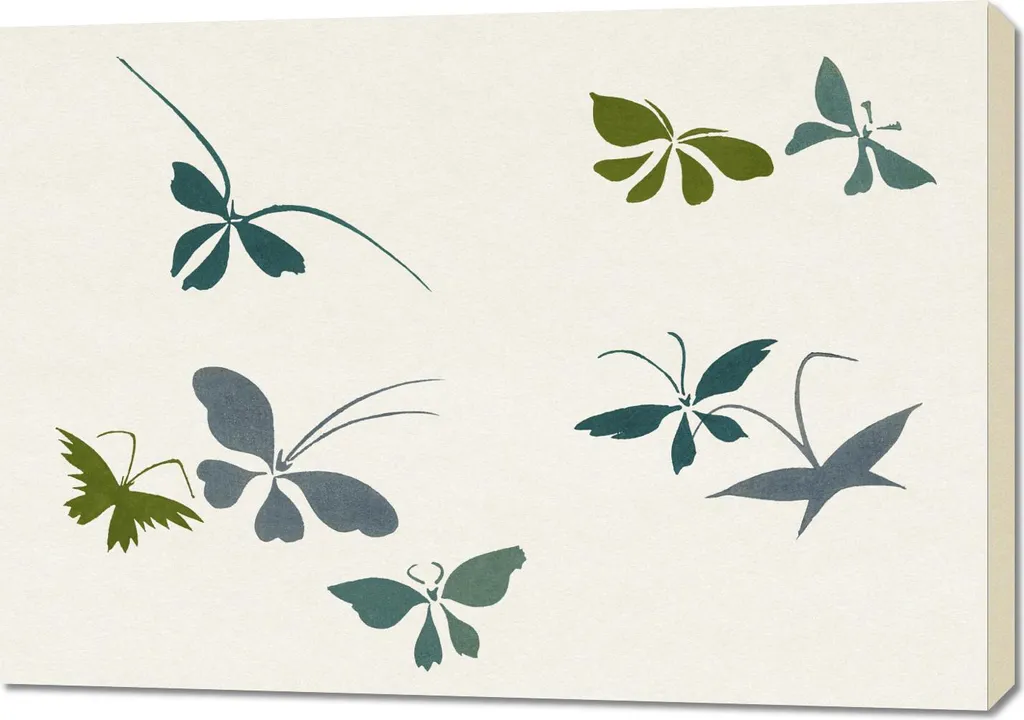 Stampa Artistica Sekka Butterfly 23 - Quadro 100x70cm Living Vintage