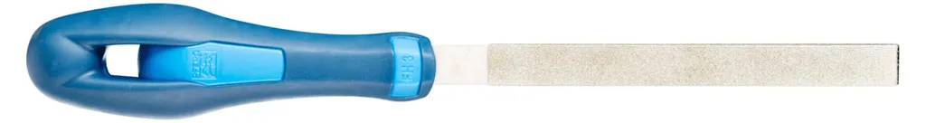 Lime d'atelier diamantée pour ébavurer facilement les métaux très durs