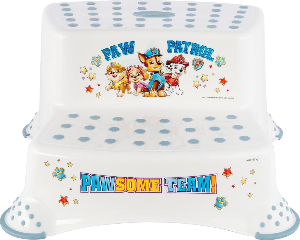 keeeper igor Zweistufiger Tritthocker, Paw Patrol, Weiß Produktbild 