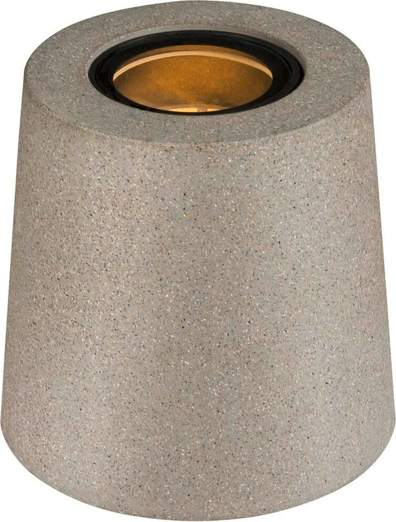 Lampadaire IP65 en béton CONCRETO FL SLV 10W GU10 Gris Anthracite