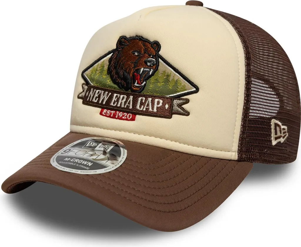 Casquette New Era A-Frame Mesh FOAM Outdoor beige : l'accessoire stylé