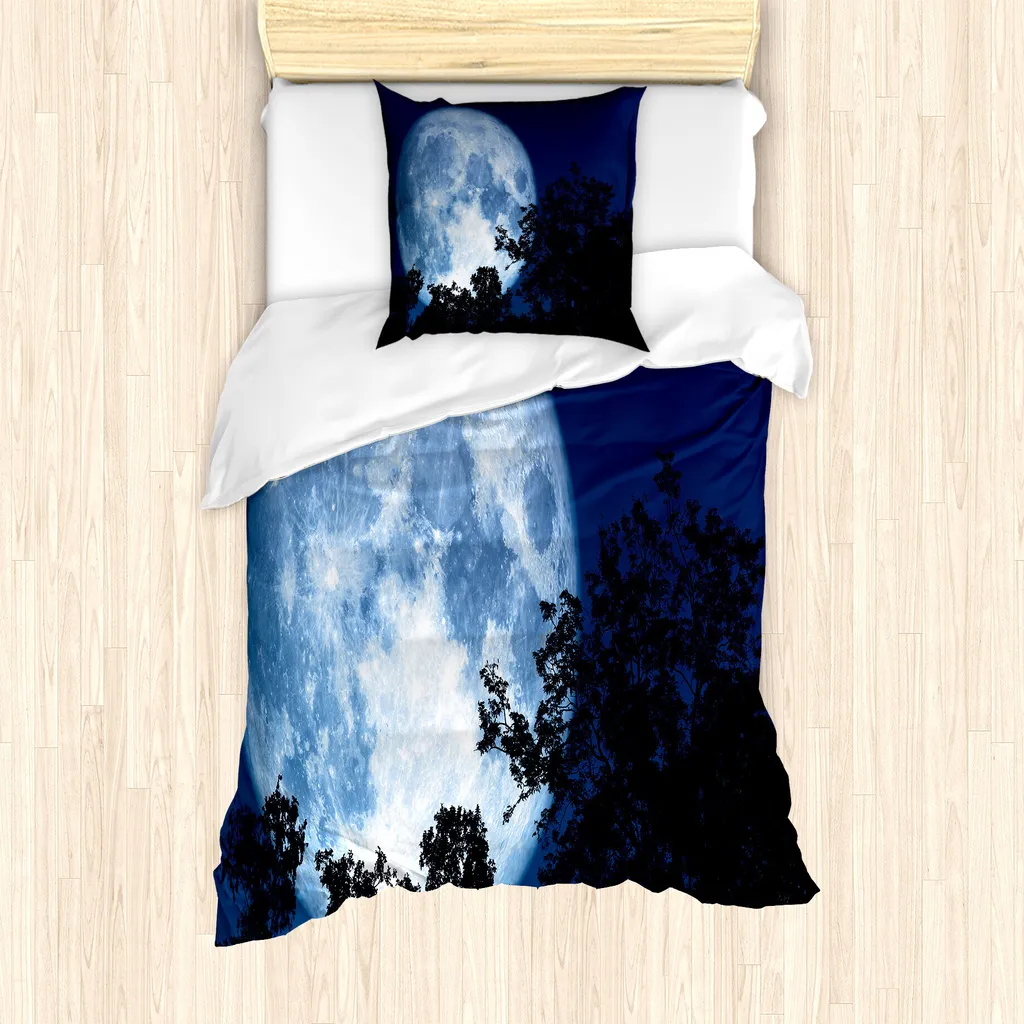 Set Copripiumino ABAKUHAUS Luna nel Bosco 135x200 - Must Have