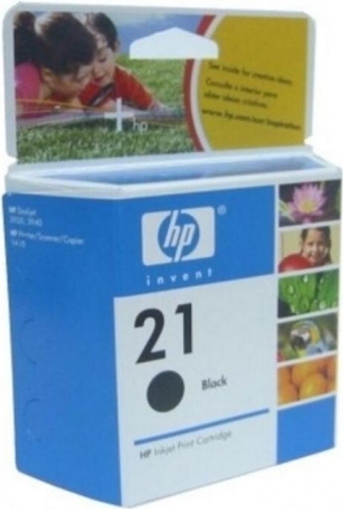 Original Tintenpatrone HP 21 (C9351AE) Schwarz